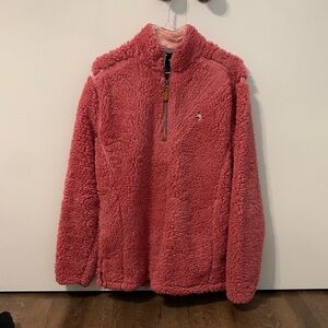 SOUTHERN SHIRT Sherpa Pullover with Pockets